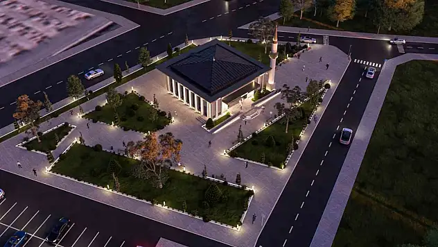 Hüseyin Özal Cami yaz sonunda ibadete açılacak