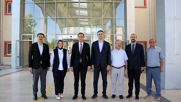 İl Sağlık Müdürü Erşan'dan Emel-Mehmet Tarman Kadın Doğum ve Kadın Hastalıkları Kliniği'ne ziyaret