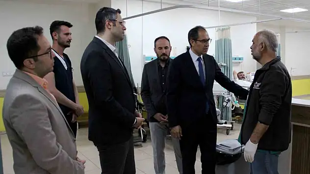 İl Sağlık Müdürü Erşan'dan Kayseri Devlet Hastanesi'nde inceleme