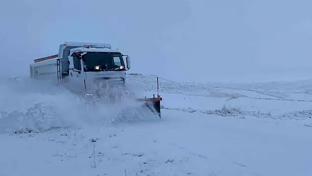 Kayseri'de 149 mahalleye ulaşım kapalı