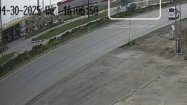 Kayseri'de 2 kişinin öldüğü kazanın görüntüleri ortaya çıktı