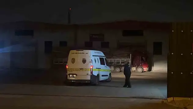 Kayseri'de iş kazası: Makineye sıkışan işçi hayatını kaybetti