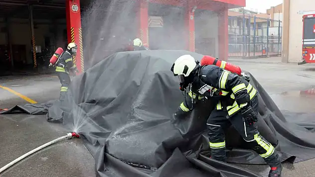 Kayseri itfaiyesi elektrikli araç yangınları için teyakkuzda