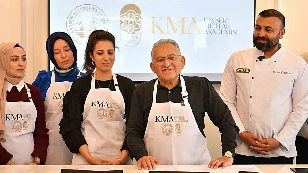 Kayseri Mutfak Akademisi'nin şef ve aşçı eğitimleri başlayacak