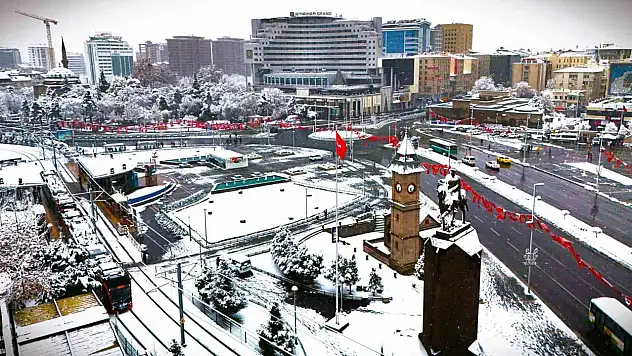 Kayseri'nin en soğuk yeri Tomarza oldu