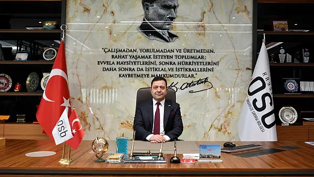 Kayseri OSB Başkanı Yalçın: Kayseri'nin ocak ayı ihracatı 310 milyon dolar oldu
