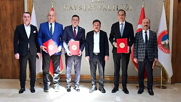 Kayseri OSB Sağlık Merkezi valilikte imzalanan protokolle Sağlık Müdürlüğü'ne tahsis edildi
