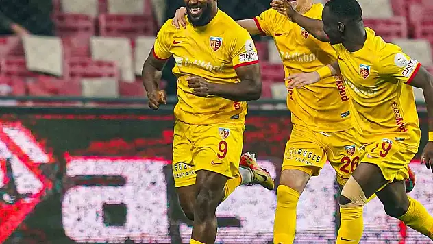 Kayserispor'da en golcü Nazon oldu