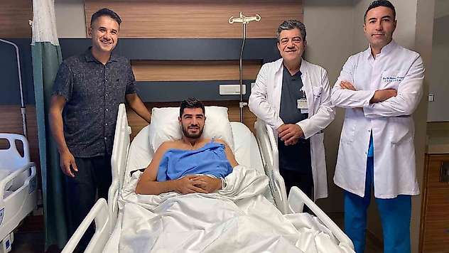 Kayserispor'da Fethi Özer ameliyat oldu