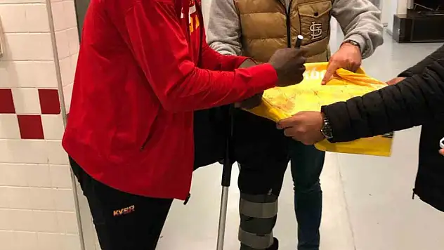 Kayserispor'da Stephane Bahoken sezonu kapattı
