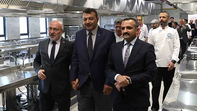 KAYÜ'de Dr. Makbule Çıkrıkçıoğlu Gastronomi ve Mutfak Sanatları Uygulama Merkezi'nin açılışı yapıldı