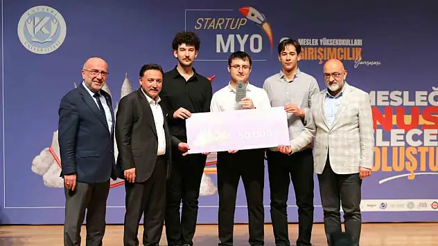 KAYÜ'de StartUpMYO 2026 Proje Yarışması'nın finali gerçekleştirildi