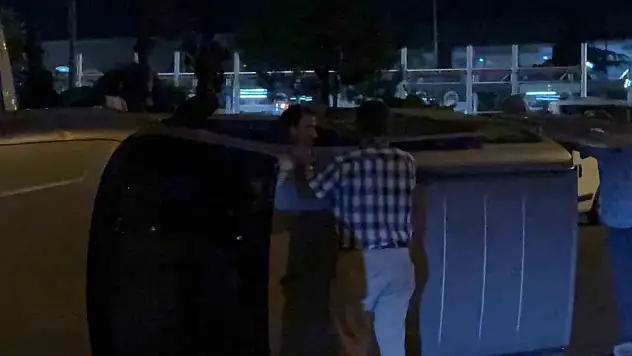 Kaza yaptığı aracıyla gitmek istedi, ekiplere zor anlar yaşattı