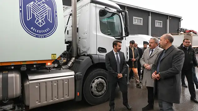 Melikgazi'de araç filosu daha da güçleniyor