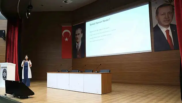 Melikgazi'de duruş bozuklukları ve ofis egzersizleri eğitimi verildi