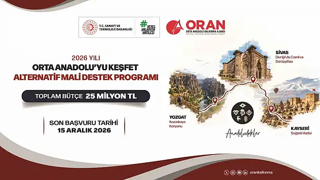 ORAN'dan Bölge Turizmine 25 milyon liralık destek