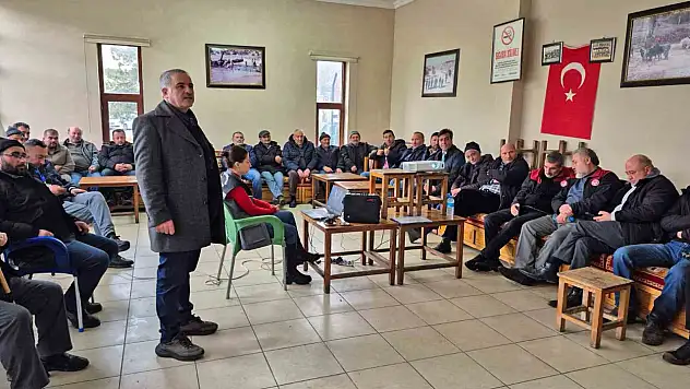 Talas'ta çiftçiye eğitimler sürüyor