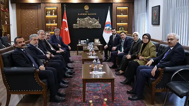 TBMM Engelli Bireylerin Sorunlarını Araştırma Komisyonu'ndan Vali Çiçek'e ziyaret