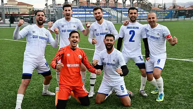 Tomarza Belediyespor'dan gol yağmuru