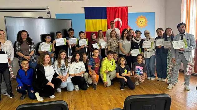 Tomarzalı öğrenciler ERASMUS+ programı kapsamında Avrupa'ya eğitime gönderildi