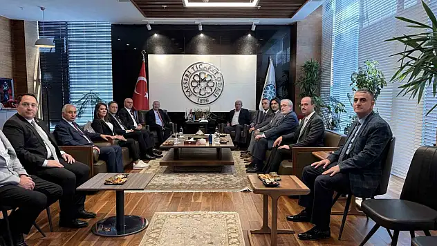 Ümit Özdağ'dan KAYSO ve KTO'ya ziyaret