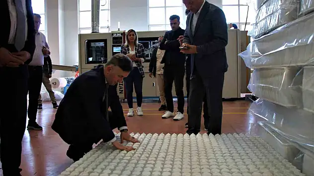 Yatak üreten öğrenciler yaylarını da kendileri üretecek