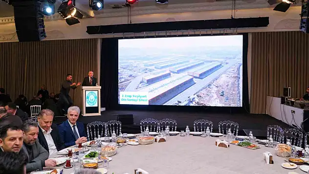 Yeşilyurt Sanayi Sitesi'nde kuralar çekildi, başkanlar yeni konut ve işyerlerine destek sözü verdi