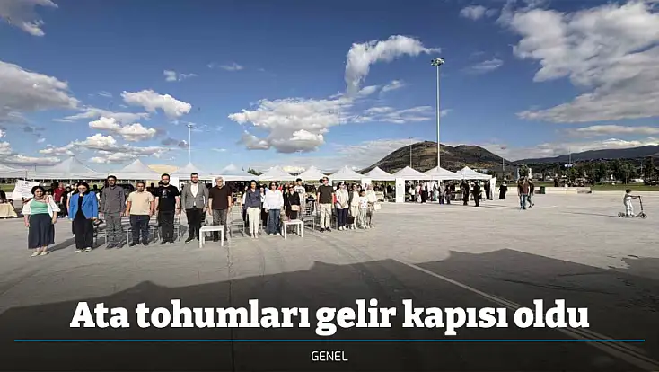 Ata tohumları gelir kapısı oldu