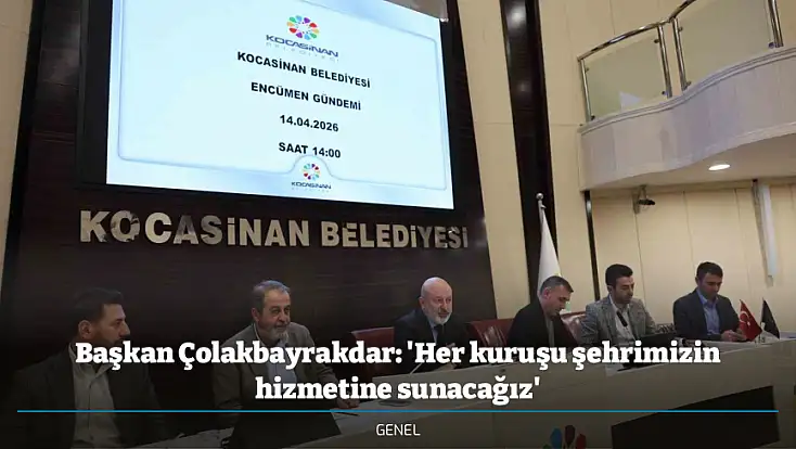 Başkan Çolakbayrakdar: 'Her kuruşu şehrimizin hizmetine sunacağız'