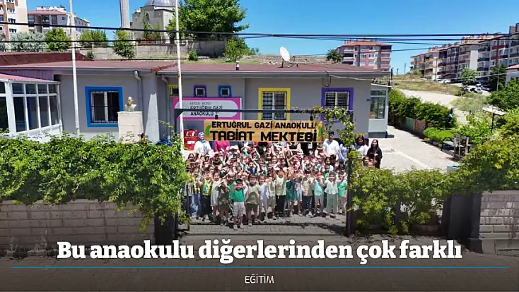 Bu anaokulu diğerlerinden çok farklı