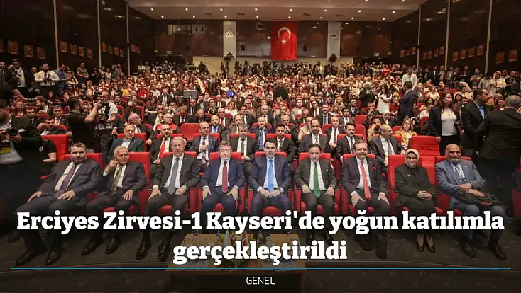 Erciyes Zirvesi-1 Kayseri'de yoğun katılımla gerçekleştirildi