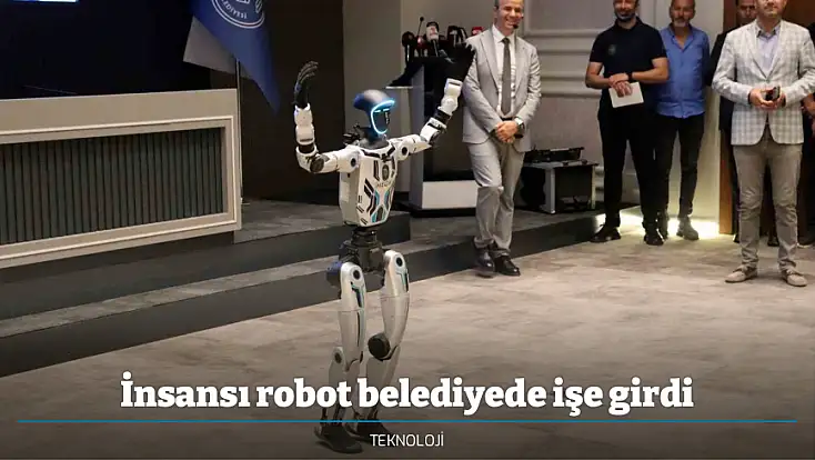İnsansı robot belediyede işe girdi