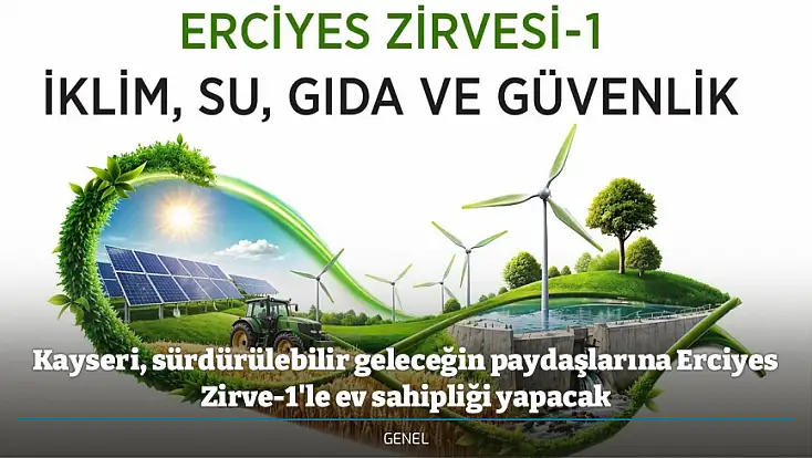 Kayseri, sürdürülebilir geleceğin paydaşlarına Erciyes Zirve-1'le ev sahipliği yapacak