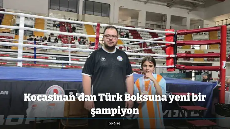 Kocasinan'dan Türk Boksuna yeni bir şampiyon