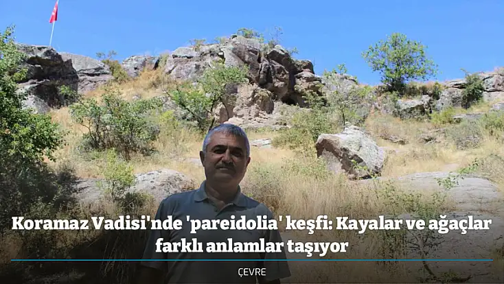Koramaz Vadisi'nde 'pareidolia' keşfi: Kayalar ve ağaçlar farklı anlamlar taşıyor