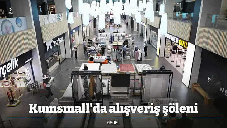 Kumsmall'da alışveriş şöleni