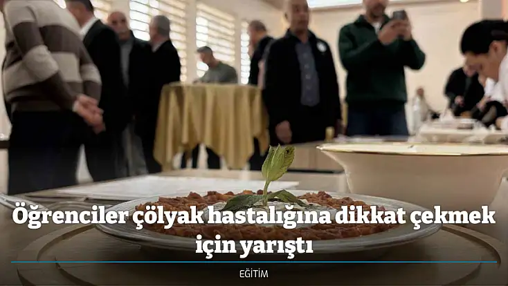 Öğrenciler çölyak hastalığına dikkat çekmek için yarıştı