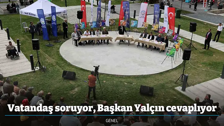 Vatandaş soruyor, Başkan Yalçın cevaplıyor