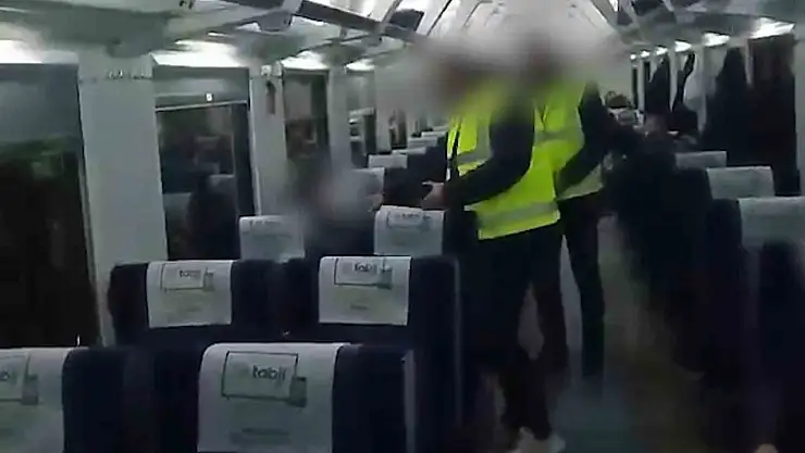 'Kasten öldürme' suçundan aranan cezaevi firarisi trende yakalandı