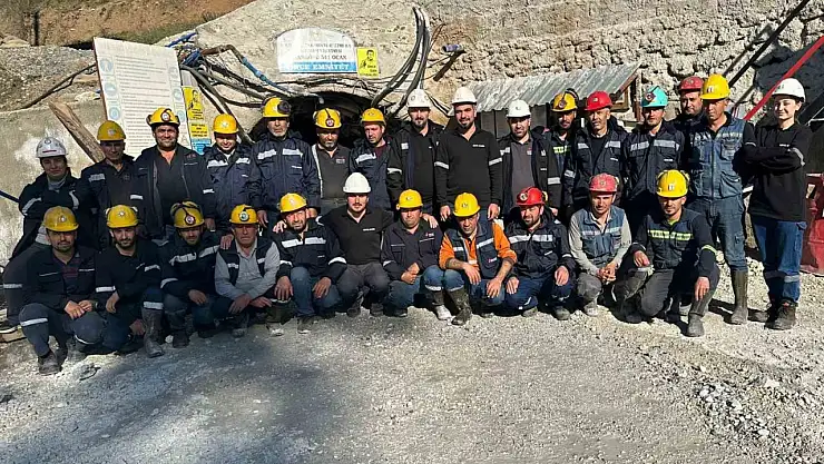 Adana'da maden ocağında deprem tatbikatı yapıldı