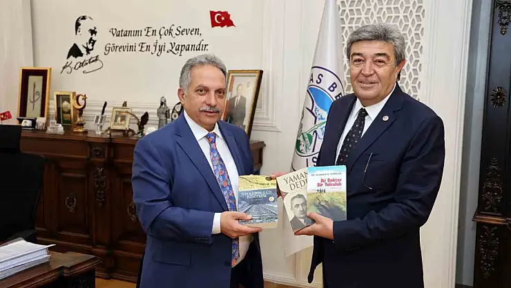 AK Parti Kayseri Milletvekili Dursun Ataş'tan Başkan Yalçın'a ziyaret