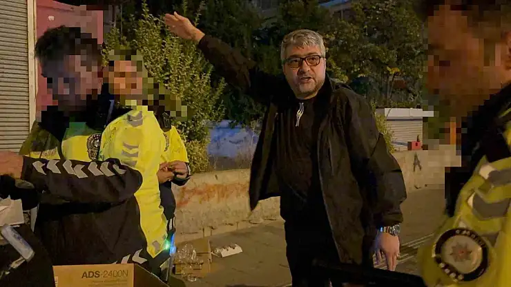 Alkol içip trafiğe çıkan şoför, polisi suçladı: 'Ekmeğimi sen mi vereceksin'
