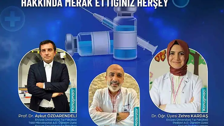Aşılar Kayseri Üniversitesi'nde masaya yatırılacak