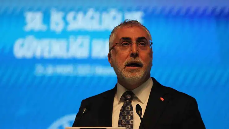 Bakan Işıkhan: 'Tek bir çalışanımızın dahi mesleği sebebiyle hayatını kaybetmediği sağlıklı ve güvenli bir çalışma hayatı temel hedefimizdir'
