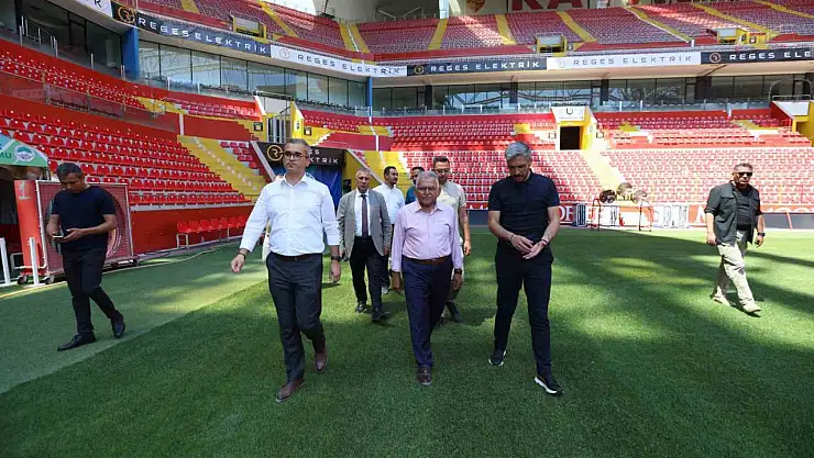 Başkan Büyükkılıç: 'RHG Enertürk Enerji Stadyumu, 2025-2026 sezonuna hazır'