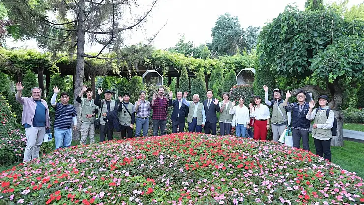 Başkan Büyükkılıç'a, Güney Kore Milli Kültürel Miras Araştırma Enstitüsü heyetinden ziyaret
