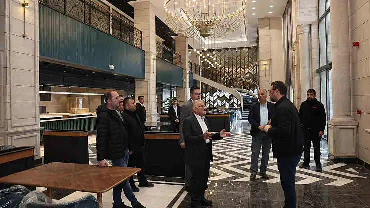 Başkan Büyükkılıç, Mutfak Sanatları Merkezi'ni inceledi