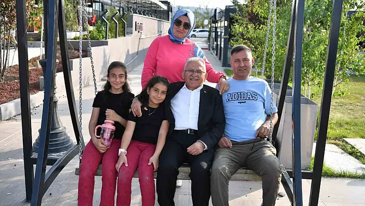 Başkan Büyükkılıç, Mutfak Sanatları Merkezi'nde vatandaşlarla buluştu