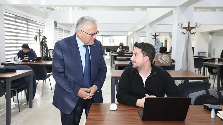 Başkan Büyükkılıç'tan gençlere 'eğitim' vurgusu