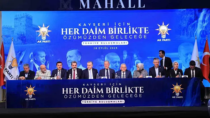 Başkan'dan Türkiye Buluşmaları programında 'dayanışma' vurgusu